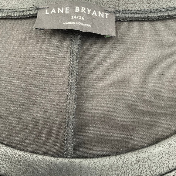 Lane Bryant Black Blouse 14/16 - Picture 4 of 5